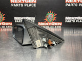 2011 FORD MUSTANG GT LH DRIVER SIDE VIEW MIRROR BLK OEM #828