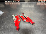 04-06 PONTIAC GTO HOOD HINGE SET TORRID RED OEM #1438