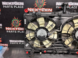 2012 CAMARO SS RADIATOR CONDENSER FAN ASSEMBLY TRANSMISSION OEM #1372