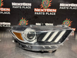 2016 FORD MUSTANG GT RH PASSENGER SIDE XENON HEADLIGHT OEM #1112