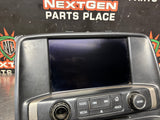 2015 GMC SIERRA RADIO NAVIGATION SCREEN CLIMATE CONTROL 23485744 OEM #1335