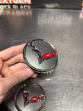 14-19 C7 CORVETTE WHEEL CENTER CAPS OEM #1181