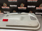 2004 FORD F250 FRONT LH DRIVER DOOR PANEL GREY W/ CARBON FIBER OEM #944