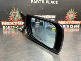 2004 CADILLAC CTS-V PASSENGER SIDE MIRROR BLACK RAVEN OEM #1193