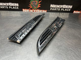 2015 FORD F350 DIESEL LH RH DRIVER PASSENGER SIDE FENDER EMBLEMS OEM #1114