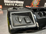 2009 FORD F350 HARLEY RADIO BEZEL CLIMATE CONTROL GLOSS BLK TRIM OEM #941