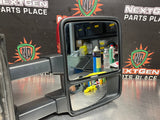 2013 FORD F250 RH PASSENGER SIDE POWER FOLD TELESCOPIC HEATED MIRROR RED #3876