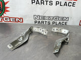 08-09 PONTIAC G8 HOOD HINGES LH RH MAVERICK SILVER METALIC 92160231 92160230 OEM #392