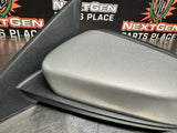 2011 FORD MUSTANG GT LH DRIVER SIDE VIEW MIRROR SILVER OEM #863