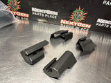 11-14 MUSTANG GT DRIVER/PASSENGER SEAT TRACK COVERS OEM #1343
