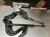 2006 C6 CORVETTE USED OEM HOOD HINGES W/ STRUTS #1194