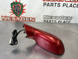 97 - 04 C5 CORVETTE LH DRIVER SIDE HEATED SPORT MIRROR MAGNETIC RED OEM #581