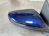 11 FORD MUSTANG GT RH PASSENGER SIDE VIEW MIRROR KONA BLUE OEM #650
