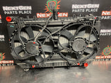 2010 CAMARO SS RADIATOR CONDENSER FAN ASSEMBLY TRANSMISSION OEM #1605