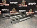 2011 FORD MUSTANG GT LH AND RH ILLUMINATED DOOR SILL TRIM SET OEM #1557