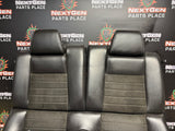 2013 FORD MUSTANG GT CALIFORNIA SPECIAL REAR LEATHER SEATS WITH SUEDE OEM #1176