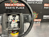 2010 FORD F350 HARLEY STEERING WHEEL BLCK OEM #949