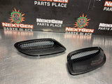 2004 PONTIAC GTO HOOD VENTS / SCOOPS BLCK OEM #1191