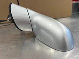 05-13 C6 CORVETTE LH DRIVER SIDE MIRROR with MEMORY OEM SILVER #VV168