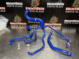 15-23 FORD MUSTANG GT MISHIMOTO LOWER RADIATOR HOSE KIT SILICONE BLUE  #1203