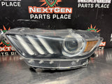 2015 FORD MUSTANG GT XENON HEADLIGHTS OEM #1528