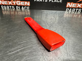 1997-2004 C5 CORVETTE RH PASSENGER SEAT BELT RECEIVER RED OEM #798