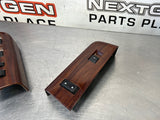 2008 FORD F250 LH AND RH FRONT AND REAR DOOR WOODGRAIN WINDOW SWITCH SET OEM #488