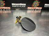 2011 FORD MUSTANG GT FUEL DOOR GAS LID TANK COVER MAGNETIC METALLIC GRAY #1120