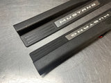 2013 FORD MUSTANG GT LH AND RH ILLUMINATED DOOR SILL TRIM SET OEM #1271