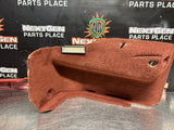 97-04 C5 CORVETTE CARGO TRUNK REAR RH CARPET FIRETHORN RED 10403334 #1425
