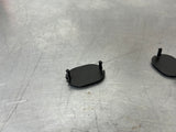 2005 C6 CORVETTE CENTER CONSOLE NUT COVERS BLACK OEM #487