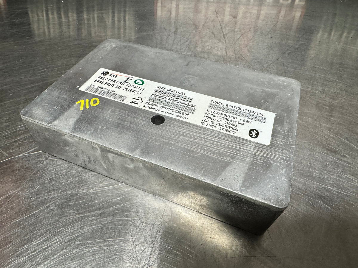 2011 SILVERADO 2500HD COMMUNICATION ONSTAR CONTROL MODULE OEM 22794713 ...