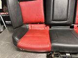 08-09 PONTIAC G8 REAR RED/BLACK LEATHER SEATS OEM #1590