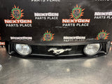 2011 FORD MUSTANG GT FRONT UPPER GRILLE WITH FOG LIGHTS OEM AR33-8C436-AEW #1557