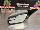 2011 FORD MUSTANG GT LH DRIVER SIDE VIEW MIRROR SILVER OEM #863