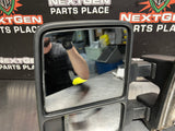 2012 FORD F250 LH DRIVER SIDE POWER FOLD TELESCOPIC HEATED MIRROR OEM #3878
