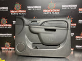 2011 GMC DENALI 1500 RH PASSENGER FRONT LEATHER DOOR PANEL OEM #889