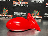 2004 PONTIAC GTO RH PASSENGER SIDE MIRROR TORRID RED OEM #1027