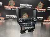 2018 FORD MUSTANG GT SHAKER 8” TOUCH RADIO FACE/CLIMATE CONTROL BEZEL OEM #860