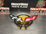 97-04 C5 CORVETTE FRONT BUMPER EMBLEM OEM#797