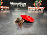 10-14 FORD MUSTANG GT FUEL DOOR GAS LID TANK COVER RED OEM #1298