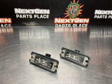 2015 MUSTANG GT REAR LED LICENSE PLATE LIGHT LAMP SET FR3B-13543-AD OEM #848