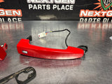 2019 CAMARO SS LH DRIVER SIDE EXTERIOR DOOR HANDLE RED OEM #1126