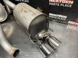 2006 C6 CORVETTE NPP AXLE BACK MUFFLERS #1194