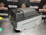 2012 FORD F150 CENTER CONSOLE BLK/ GRAY OEM #1281