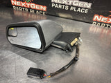 2016 FORD MUSTANG GT LH DRIVER SIDE VIEW MIRROR SILVER OEM #1630