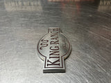 2013 FORD F350 KING RANCH TAILGATE EMBLEM OEM #1279