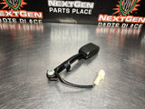 10-14 MUSTANG GT LH DRIVER SIDE SEAT BELT BUCKLE RECEIVER OEM #847