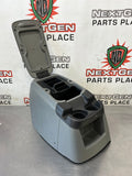 2006 FORD F250 F350 FLOOR CENTER CONSOLE/ CUP HOLDER FLINT GRAY OEM #603