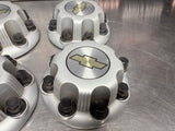 1999-2010 CHEVY SILVERADO 2500/3500 8 LUG CENTER CAPS OEM #3966